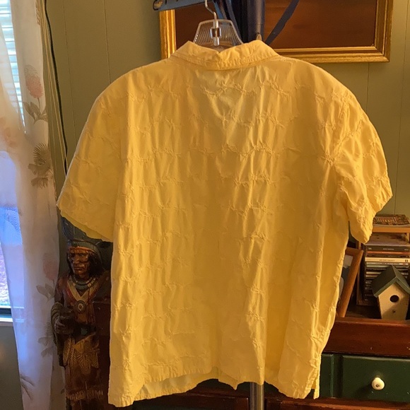 2 Denim & Co. short sleeve button up shirts 2X - Picture 2 of 13